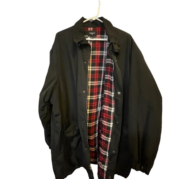 Men’s Forever 21 long fit bomber jacket - Picture 2 of 3